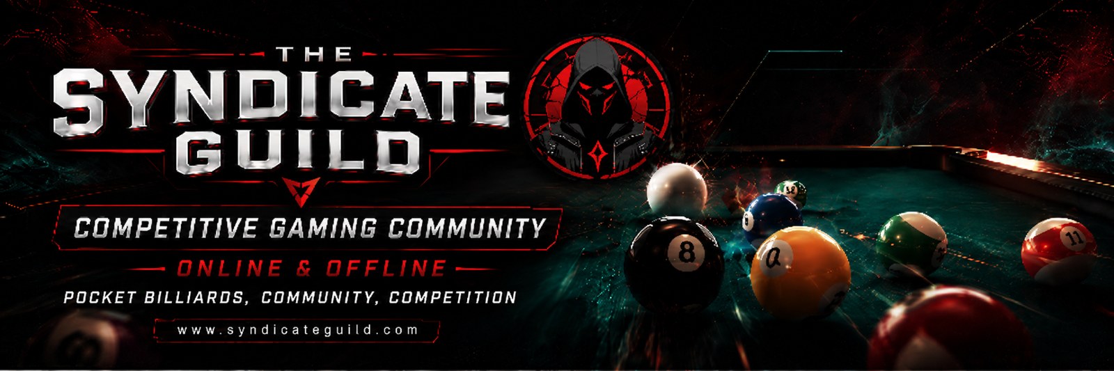 The Syndicate Guild Pocket Billiards competitive gaming community banner